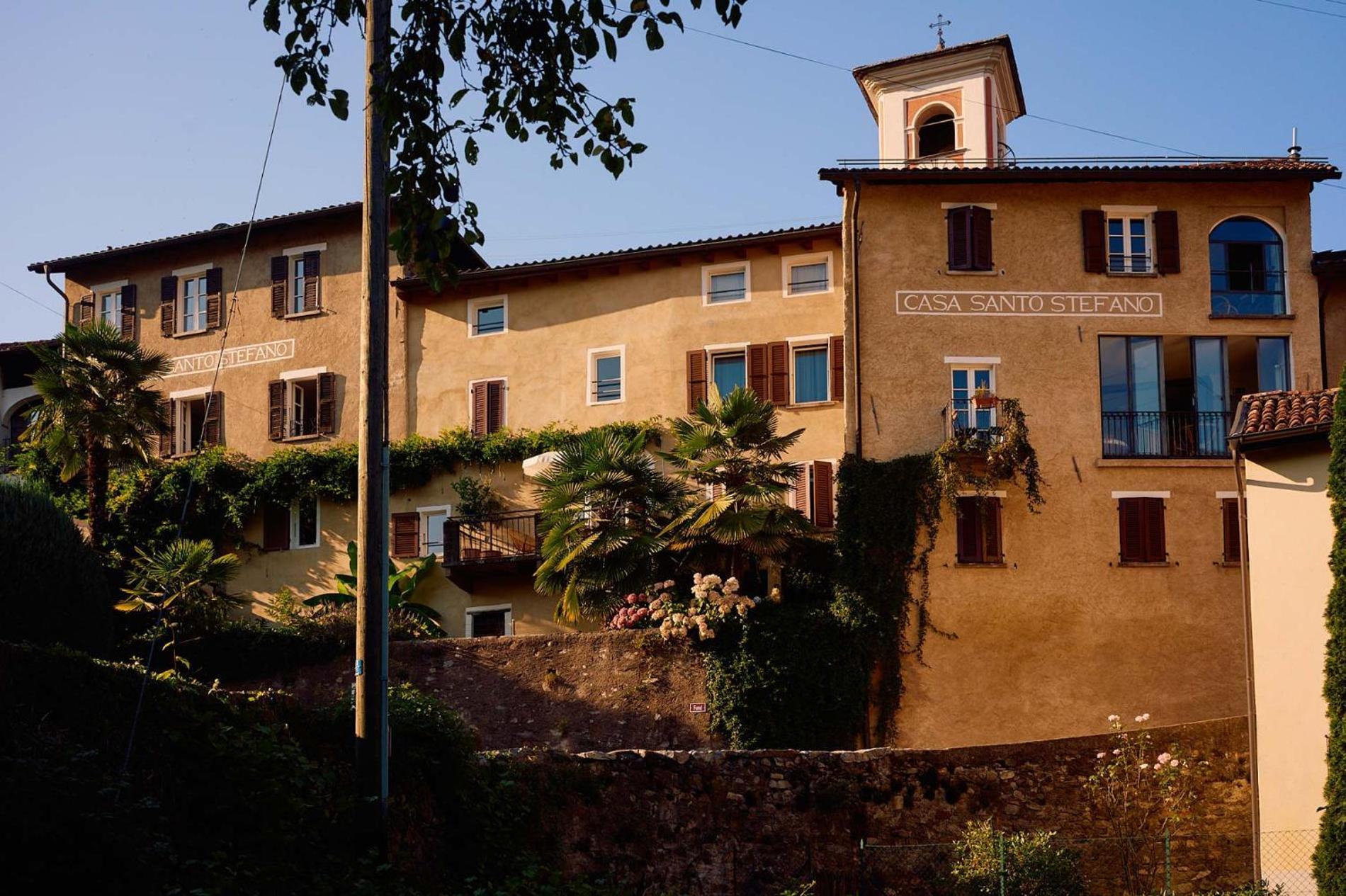 Miglieglia Albergo Casa Santo Stefano מראה חיצוני תמונה